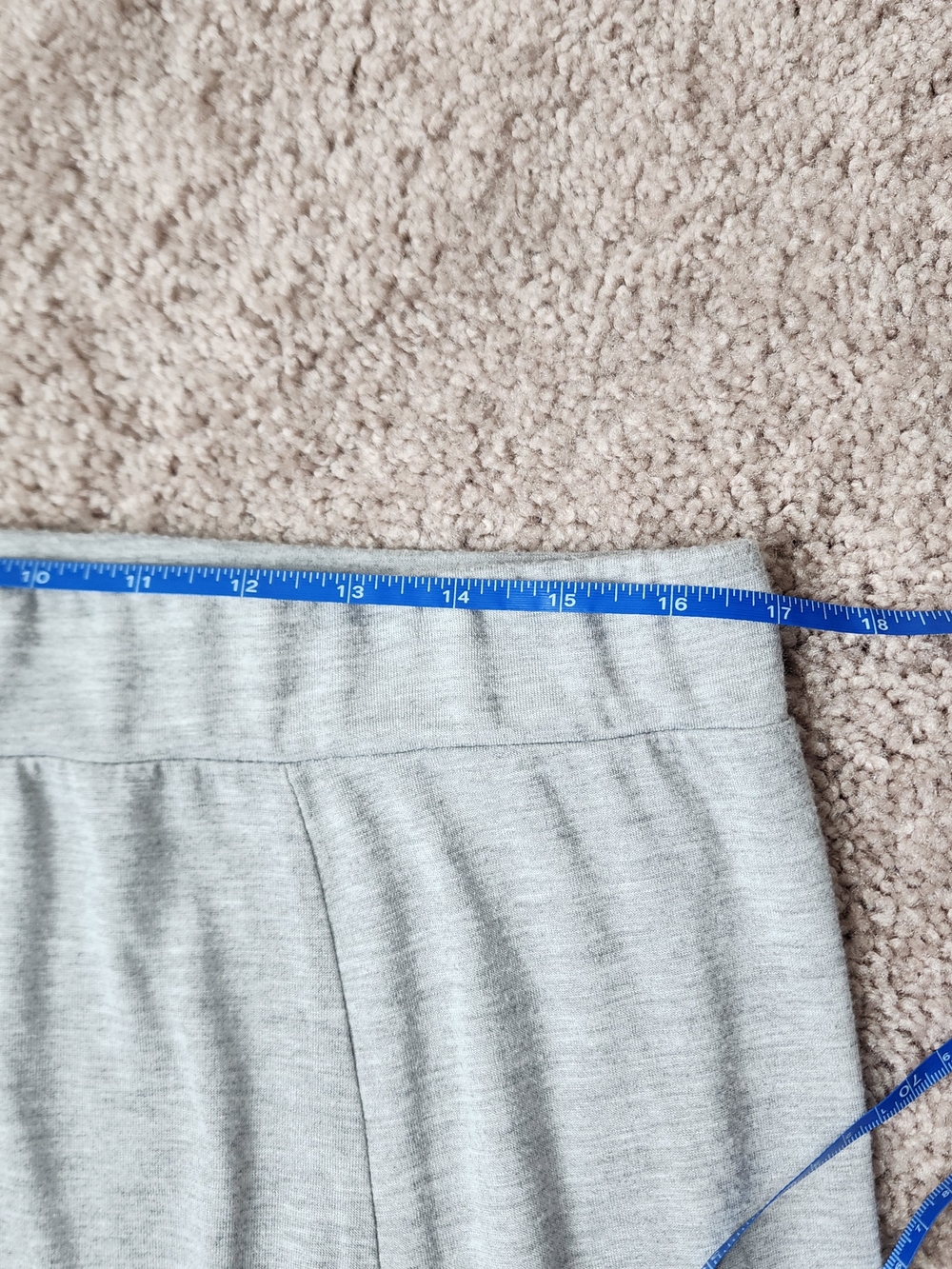 Light Gray Ruffle High-Low Skirt - Picture 13 of 15